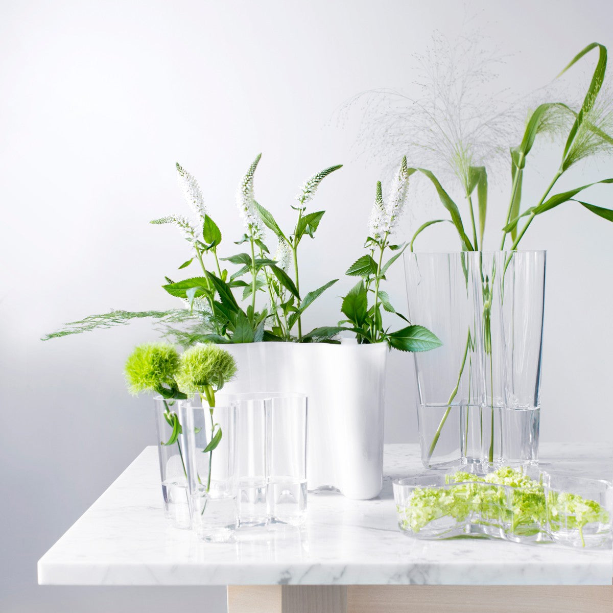 iittala Aalto Clear Vase - 4-3/4"