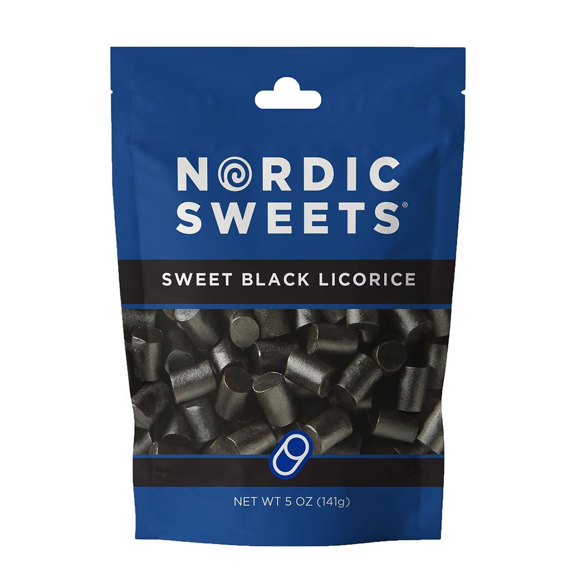 Nordic Sweets Sweet Black Licorice Bag - 5 oz