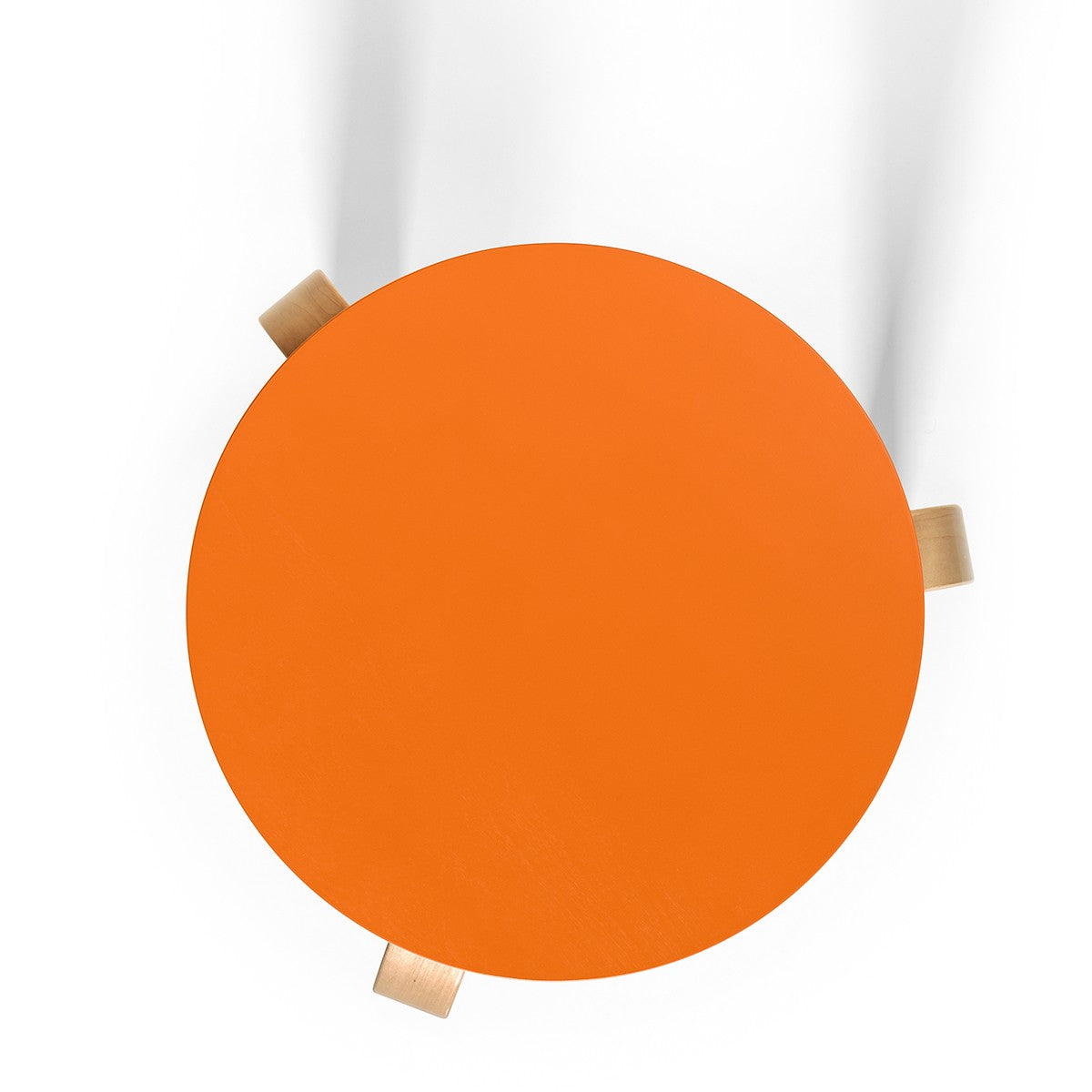 Artek Alvar Aalto Anniversary Stool 60 - Three Legged Stool - Orange
