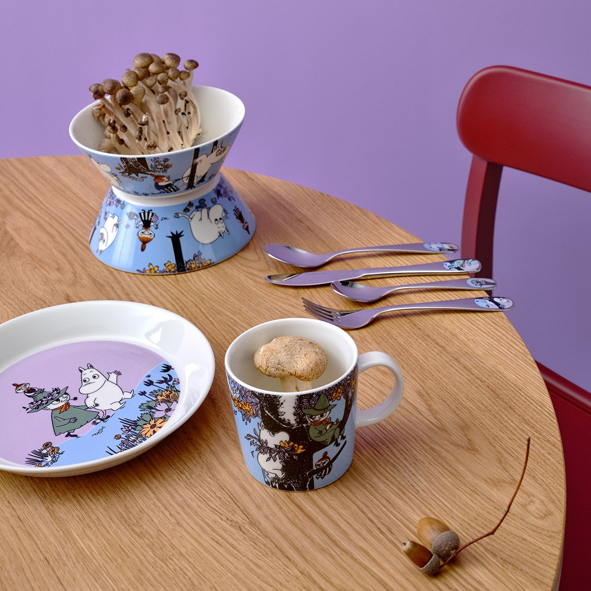 Arabia Moomin Friends Forever Bowl - 80th Anniversary