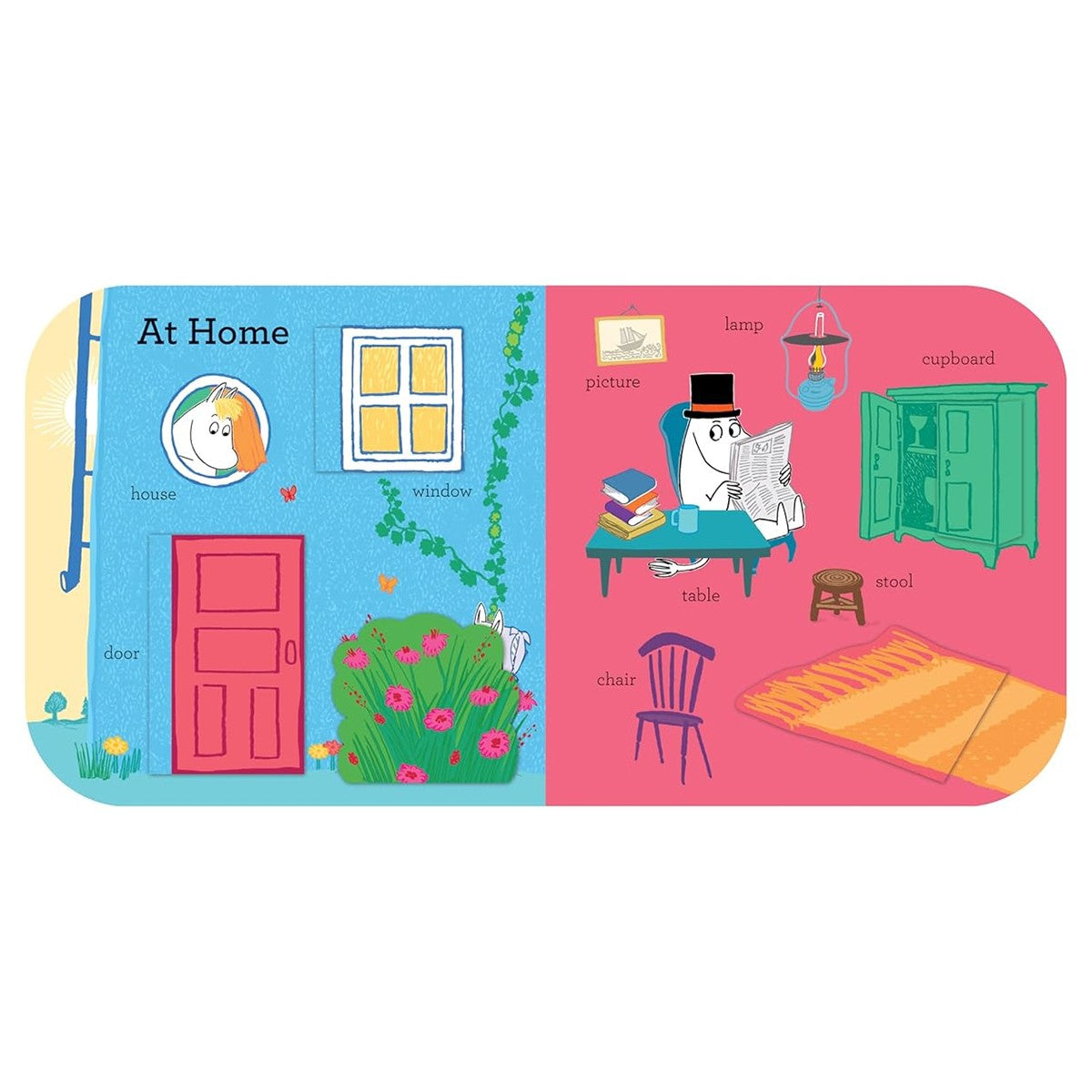 Moomin's First 100 Words Board Book