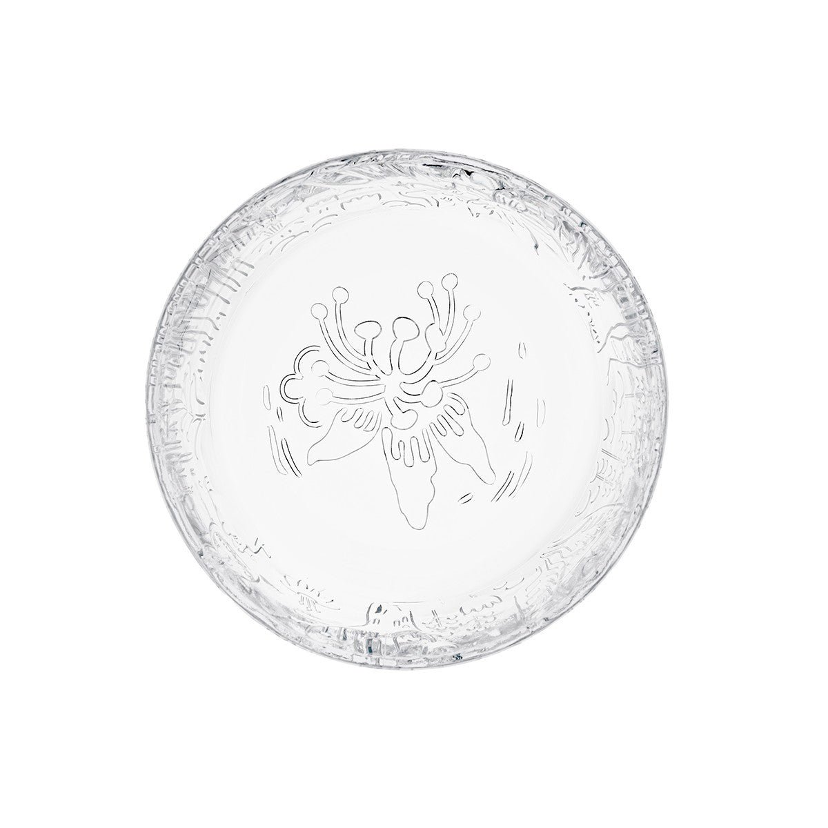 Arabia Moomin Mystical Forest Clear Glass Dessert Bowl