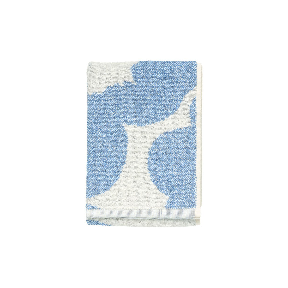 Marimekko Unikko Sky Blue / Off White Guest Towel