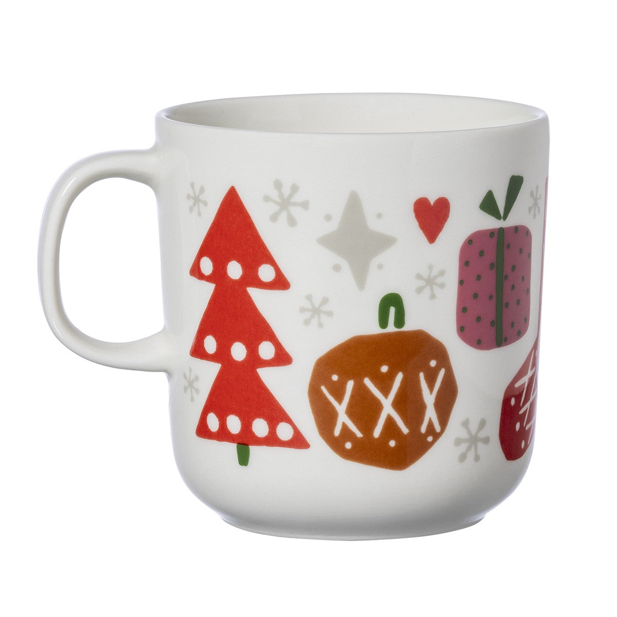 Pentik Aatto Red / Green / Multi Mug - 12 oz