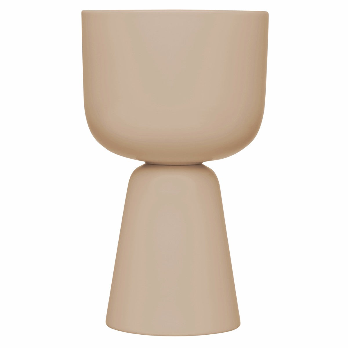 iittala Nappula Beige Tall Plant Pot