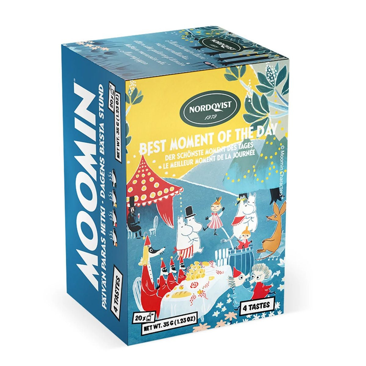 Nordqvist Moomin Best Moment Of The Day Assorted Black Tea