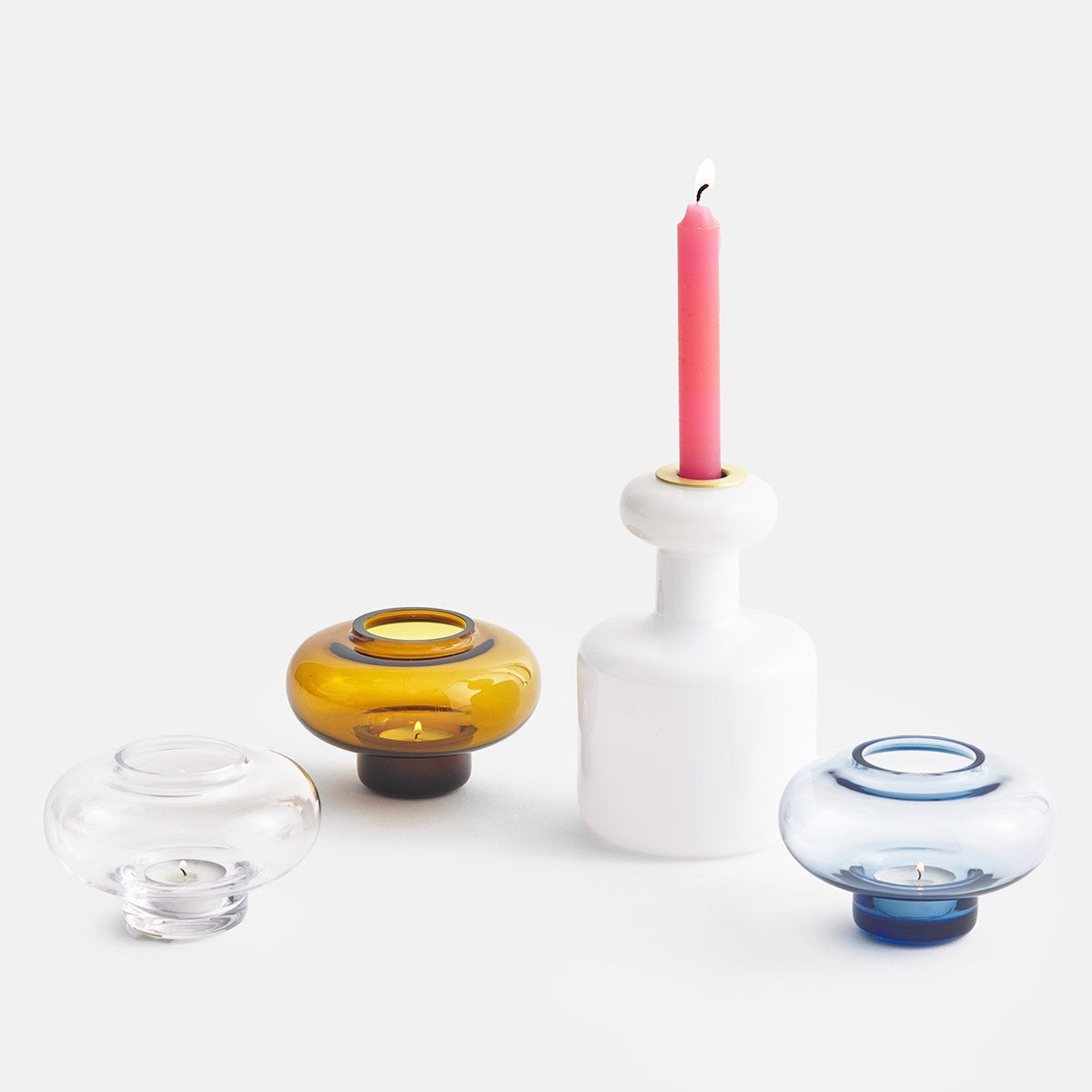 Marimekko Fyr Clear Candle Holder