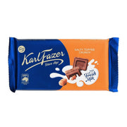 Karl Fazer Milk Chocolate with Salty Toffee Brittle Bar - 5 oz