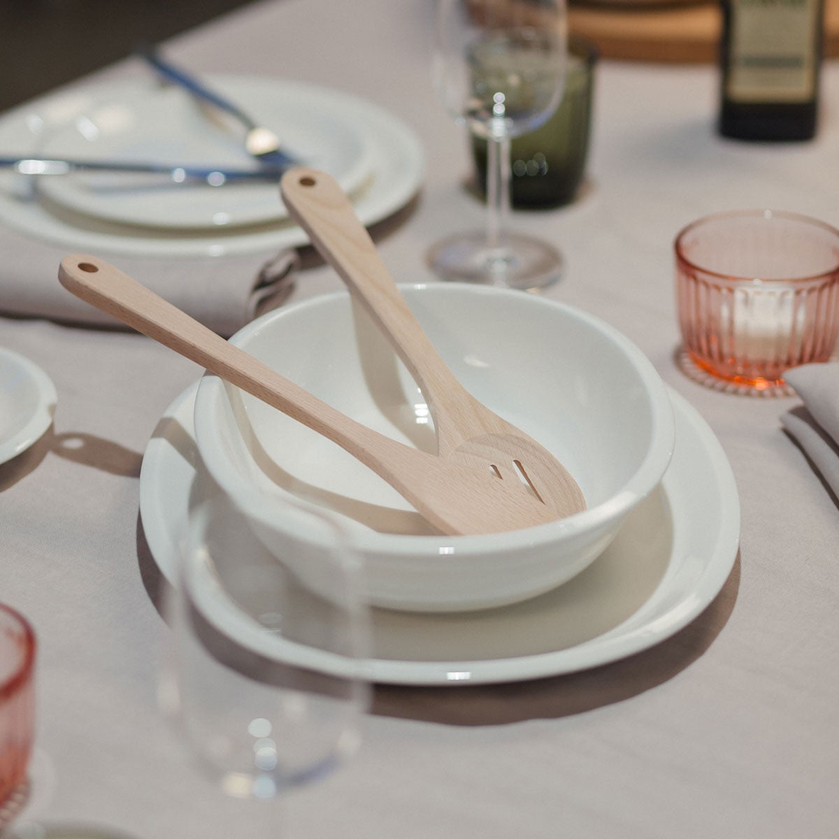 iittala Raami White Oval Serving Bowl