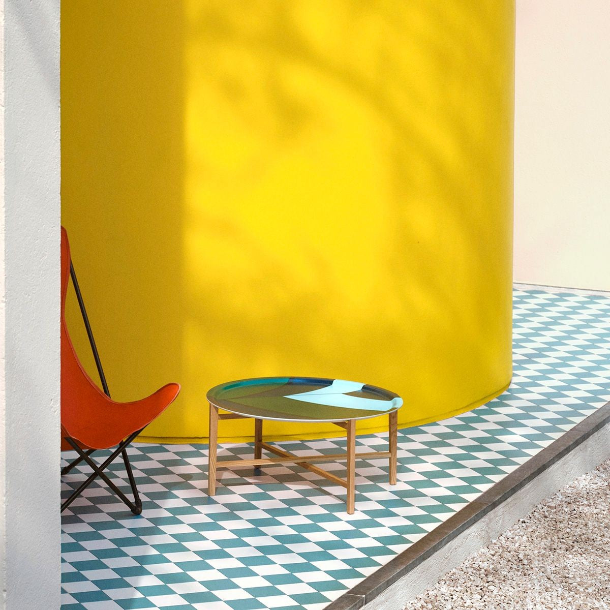 Marimekko Oak Tray Stand