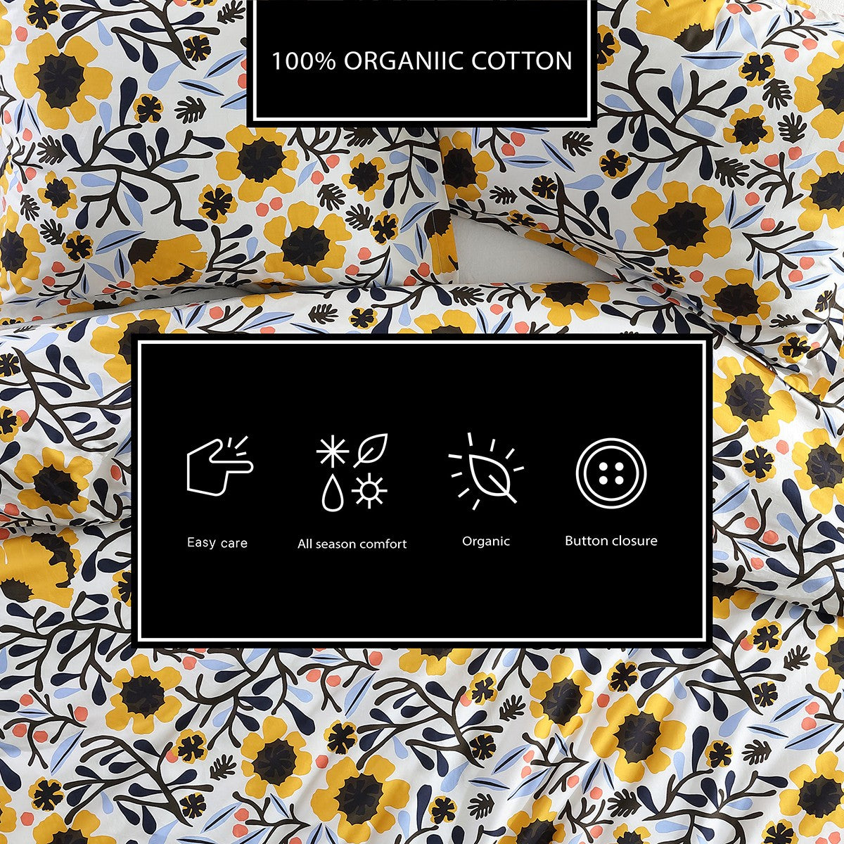 Marimekko Mykero Full / Queen Duvet Cover Set