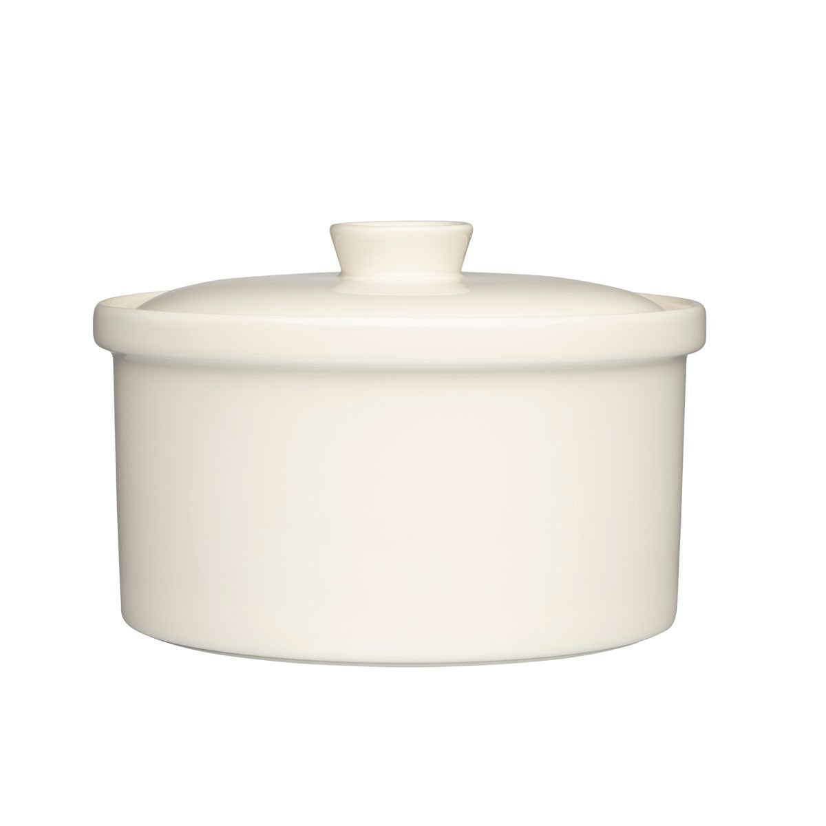 iittala Teema White Pot with Lid 2.3 L