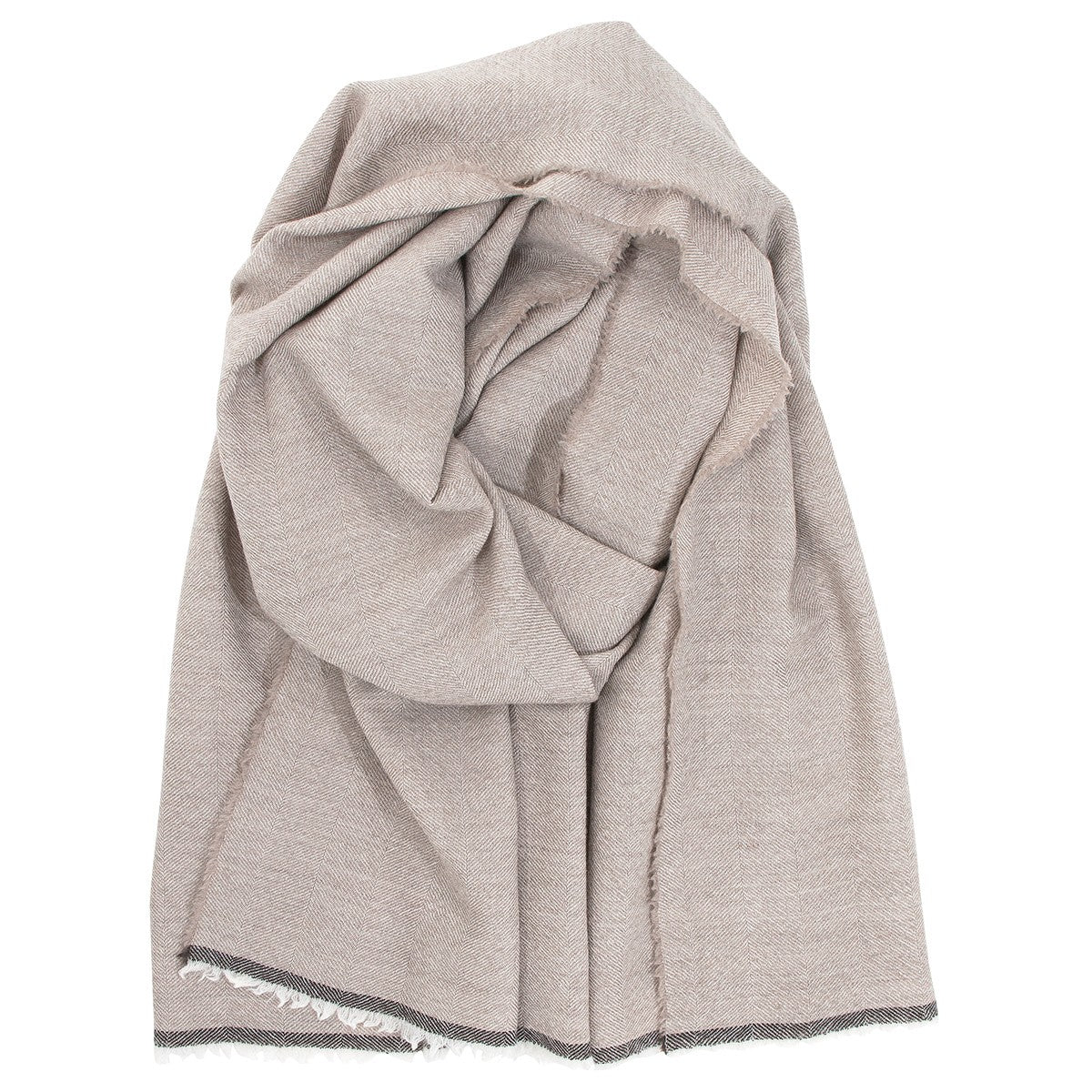 Lapuan Kankurit Viiru Beige Wool Scarf