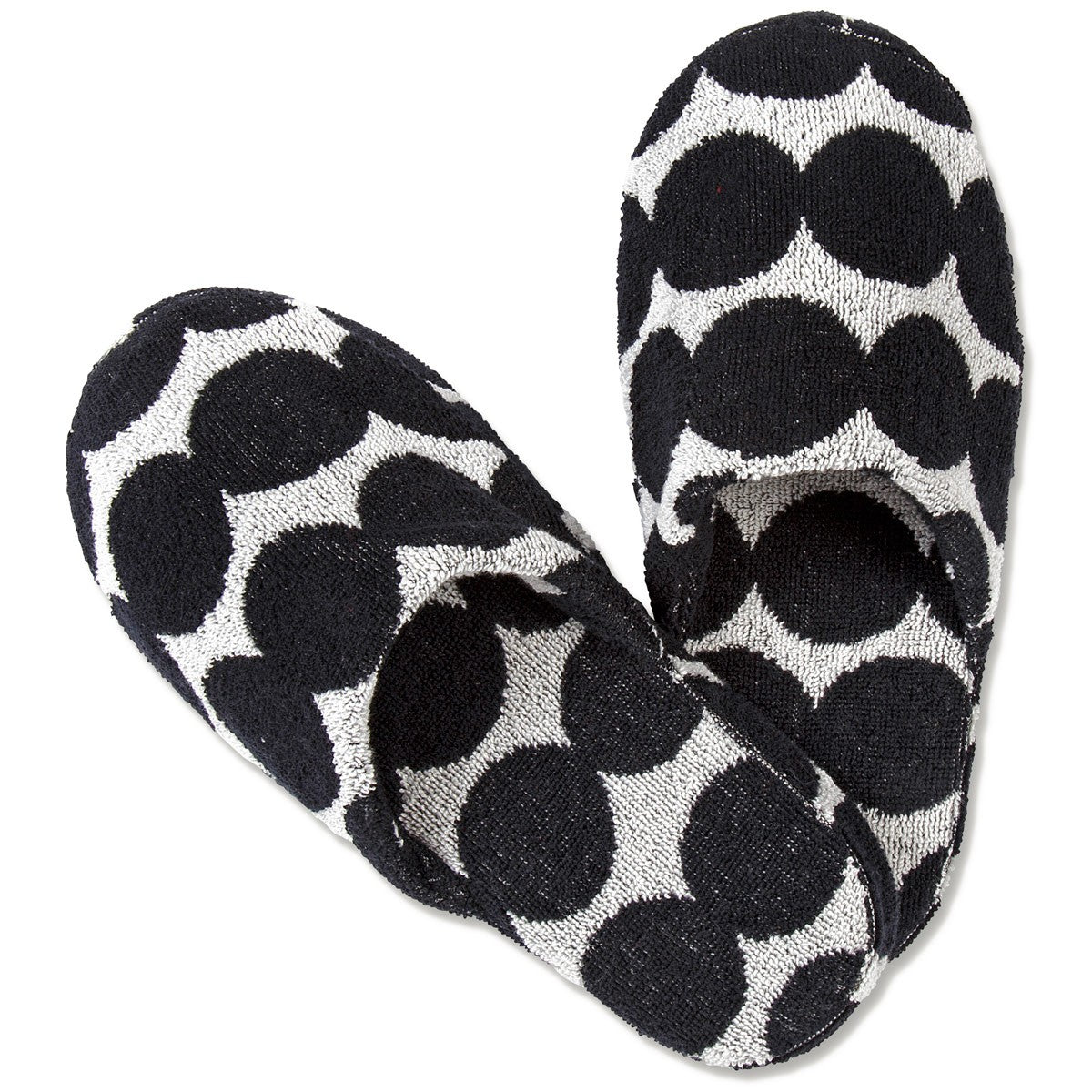 Marimekko Rasymatto Black / White Slippers