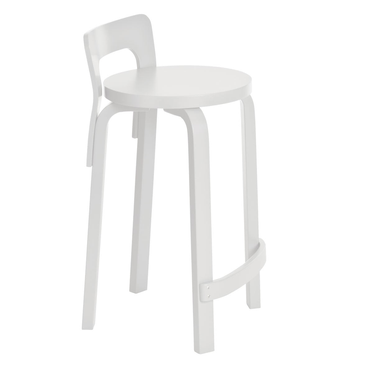 Artek Alvar Aalto K65 High Chair - Lacquered