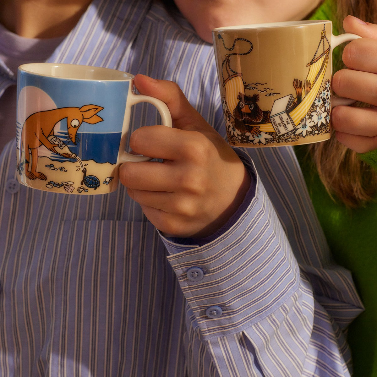 Arabia Moomin Sniff Blue Mug