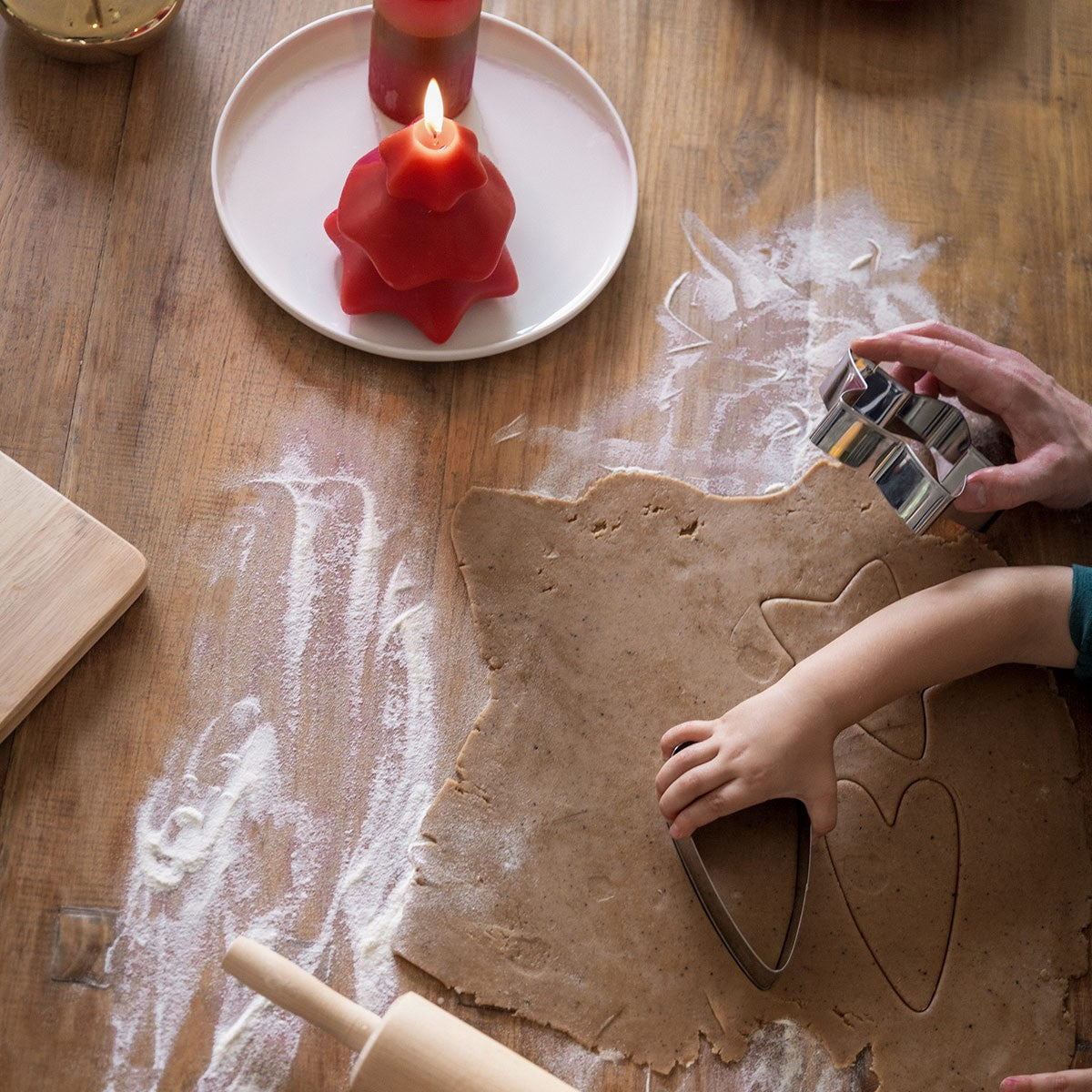 Pentik Kuusipuu Red Candle