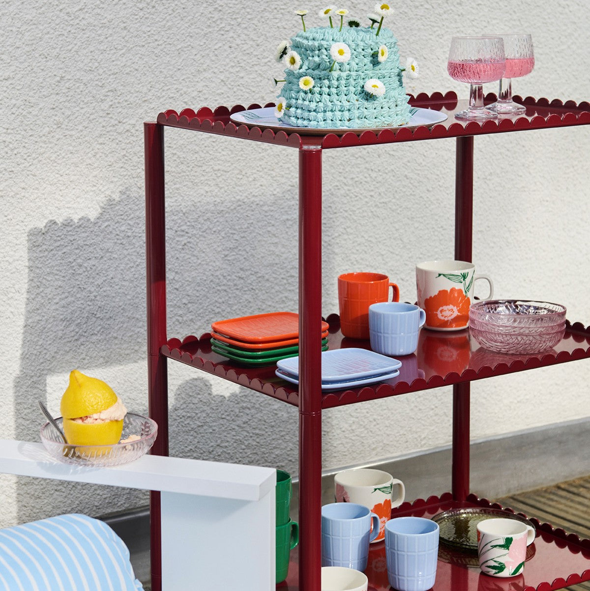 Marimekko Tiiliskivi Orange Mug