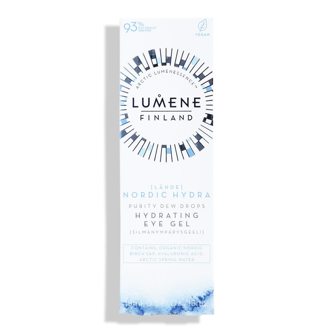 Lumene Purity Dew Drops Hydrating Eye Gel Nordic Hydra [Lähde]