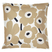 Marimekko Unikko Beige Large Throw Pillow