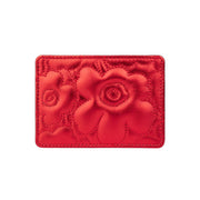Marimekko Unikko Shiny Red Card Holder