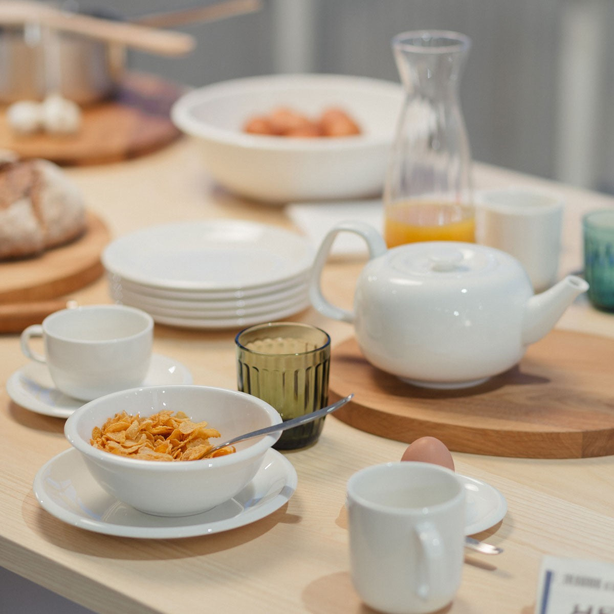 iittala Raami White Dessert Plate