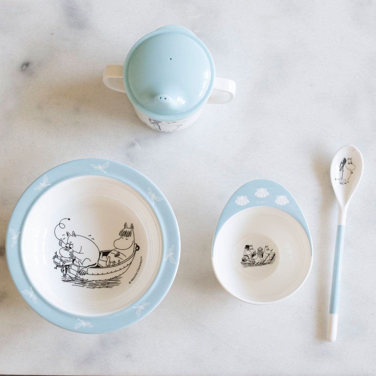 Moomin Turquoise Baby Sippy Cup