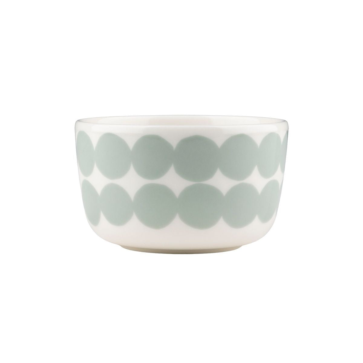 Marimekko Rasymatto Light Sage / White Dessert Bowl