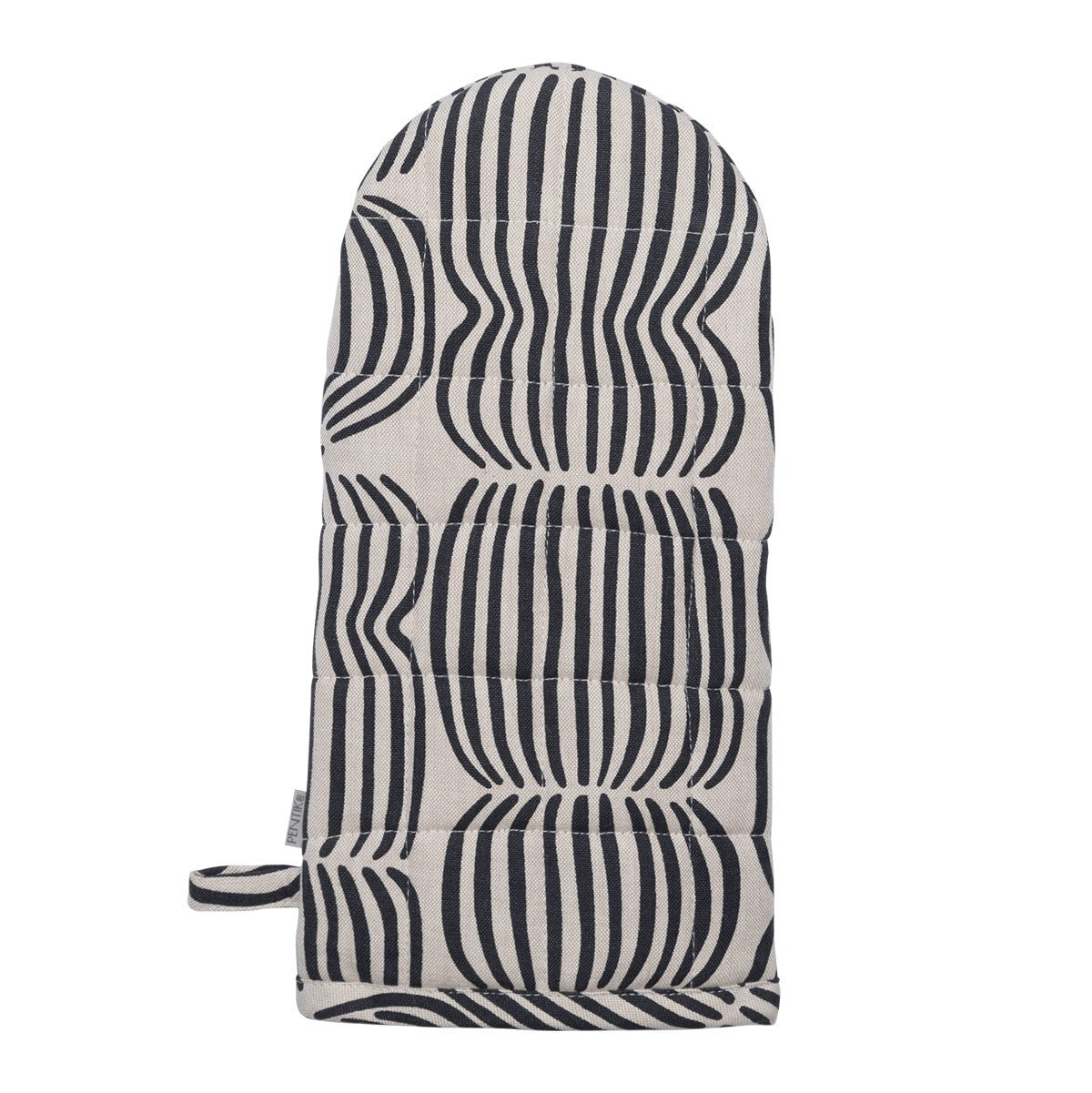 Pentik Vilja Beige / Black Oven Mitt