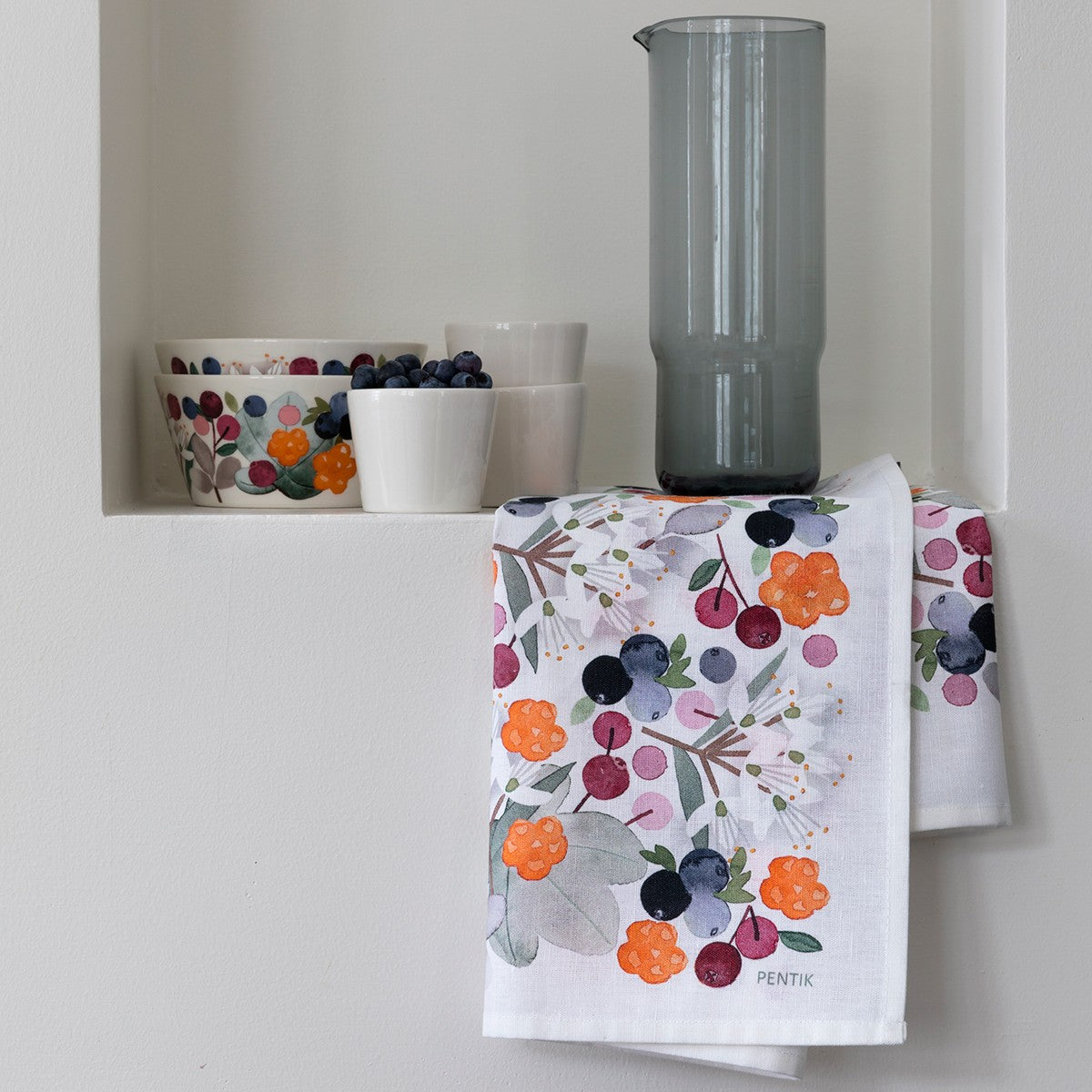 Pentik Metsamarja Tea Towel