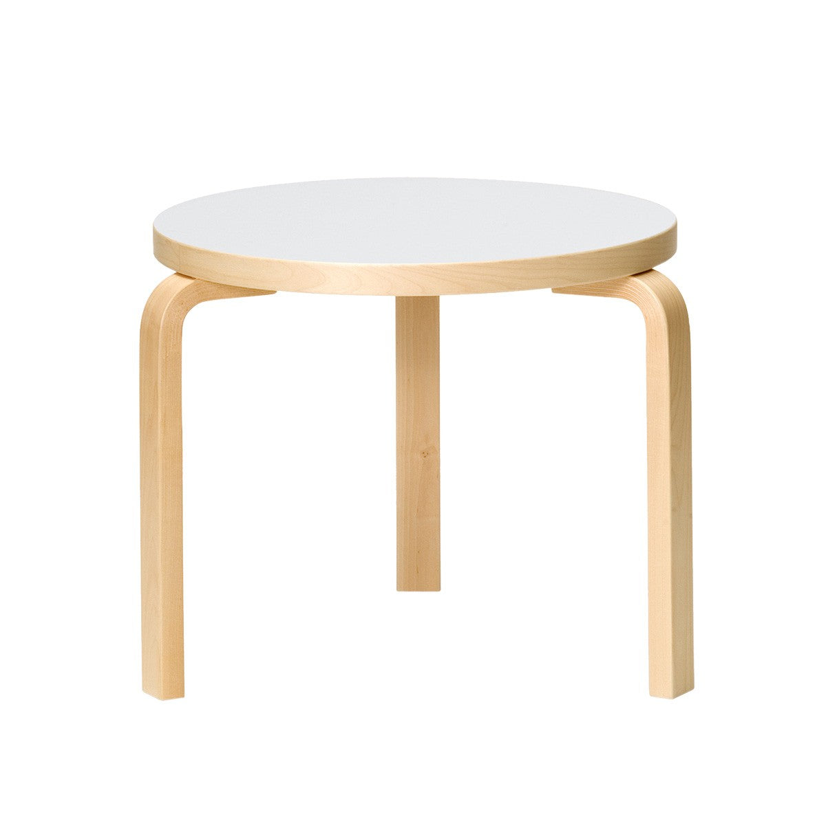 Artek Alvar Aalto 90D - 3 Leg Round Table