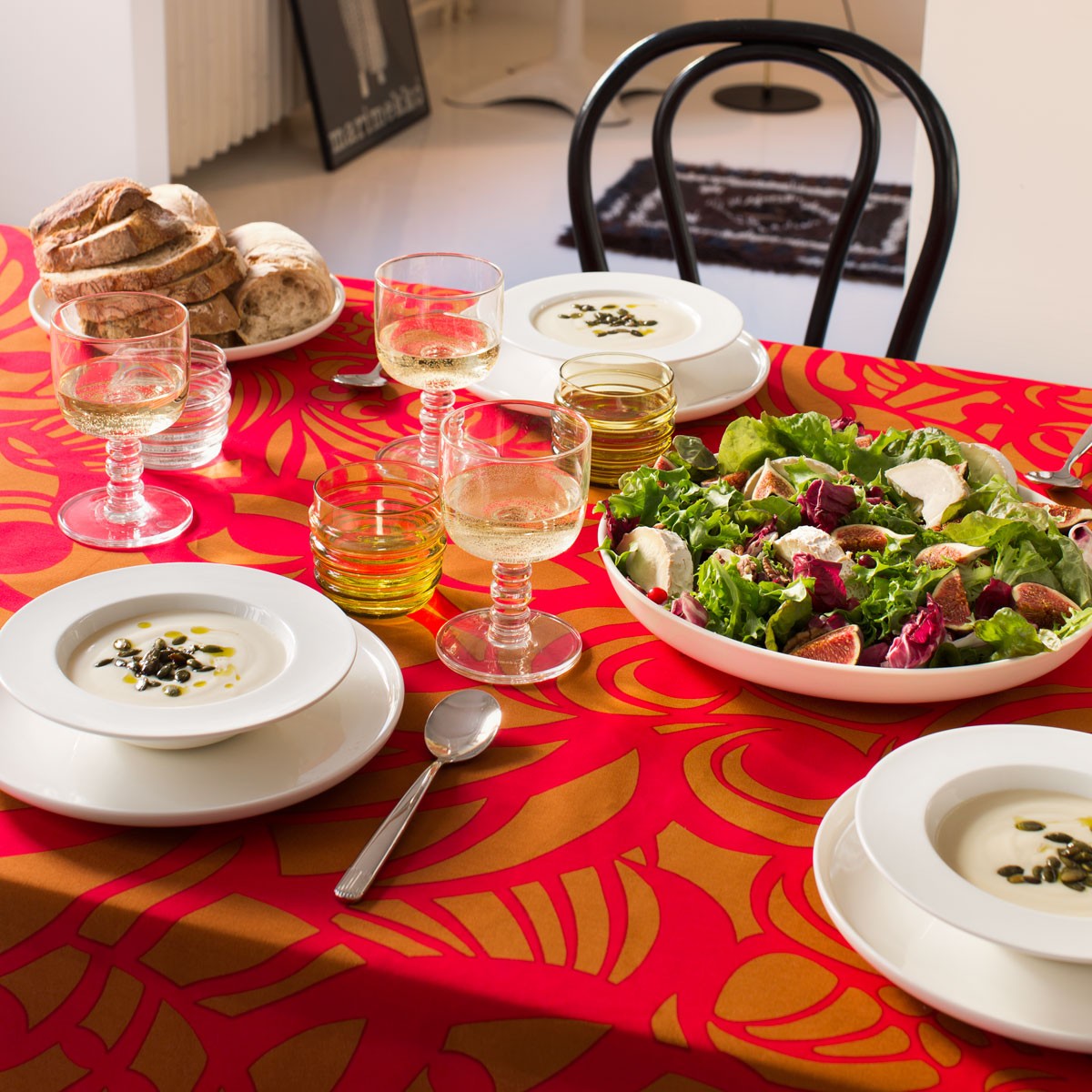Marimekko Oiva White Dinner Plate