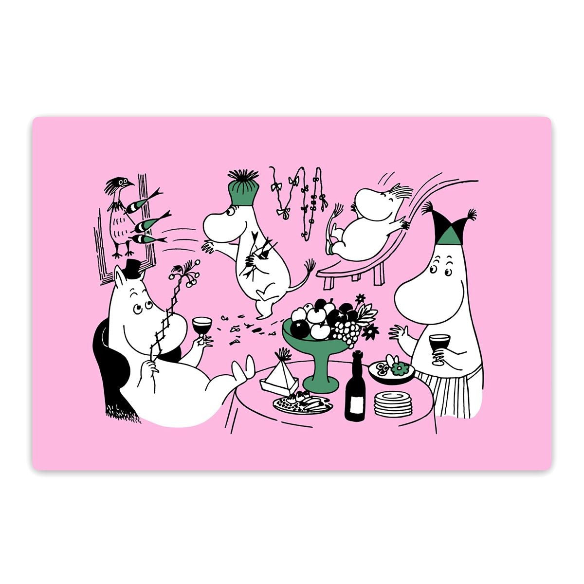 Moomin 80th Anniversary Pink Placemat