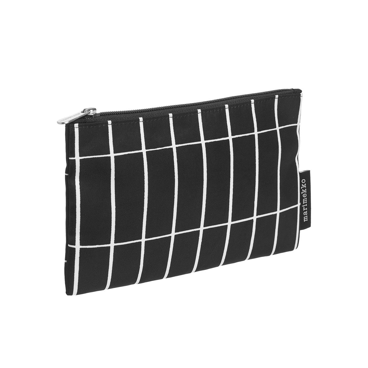 Marimekko Pieni Tiiliskivi Black / White Kaika Cosmetic Zip Pouch
