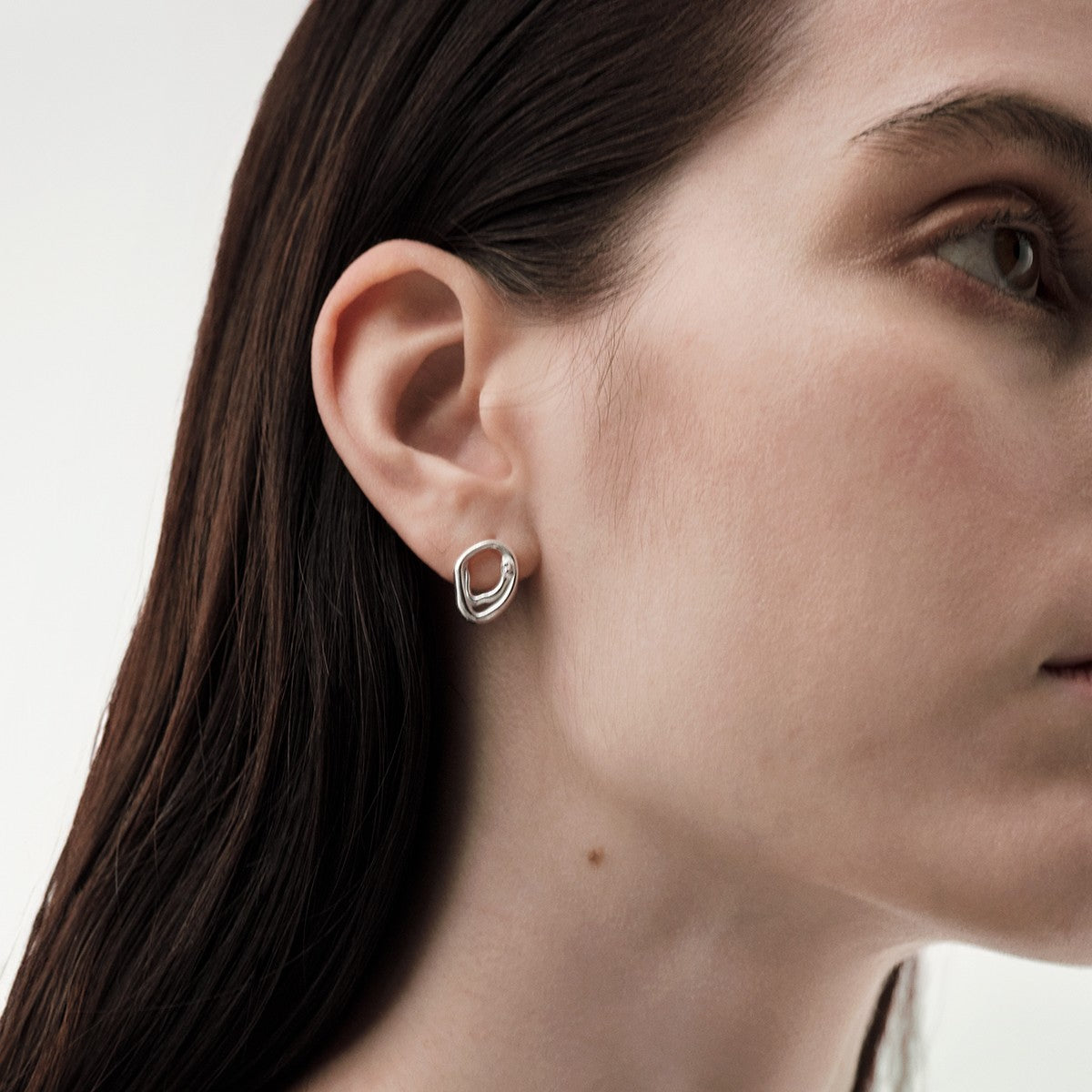 Kalevala Mannyt Silver Earrings