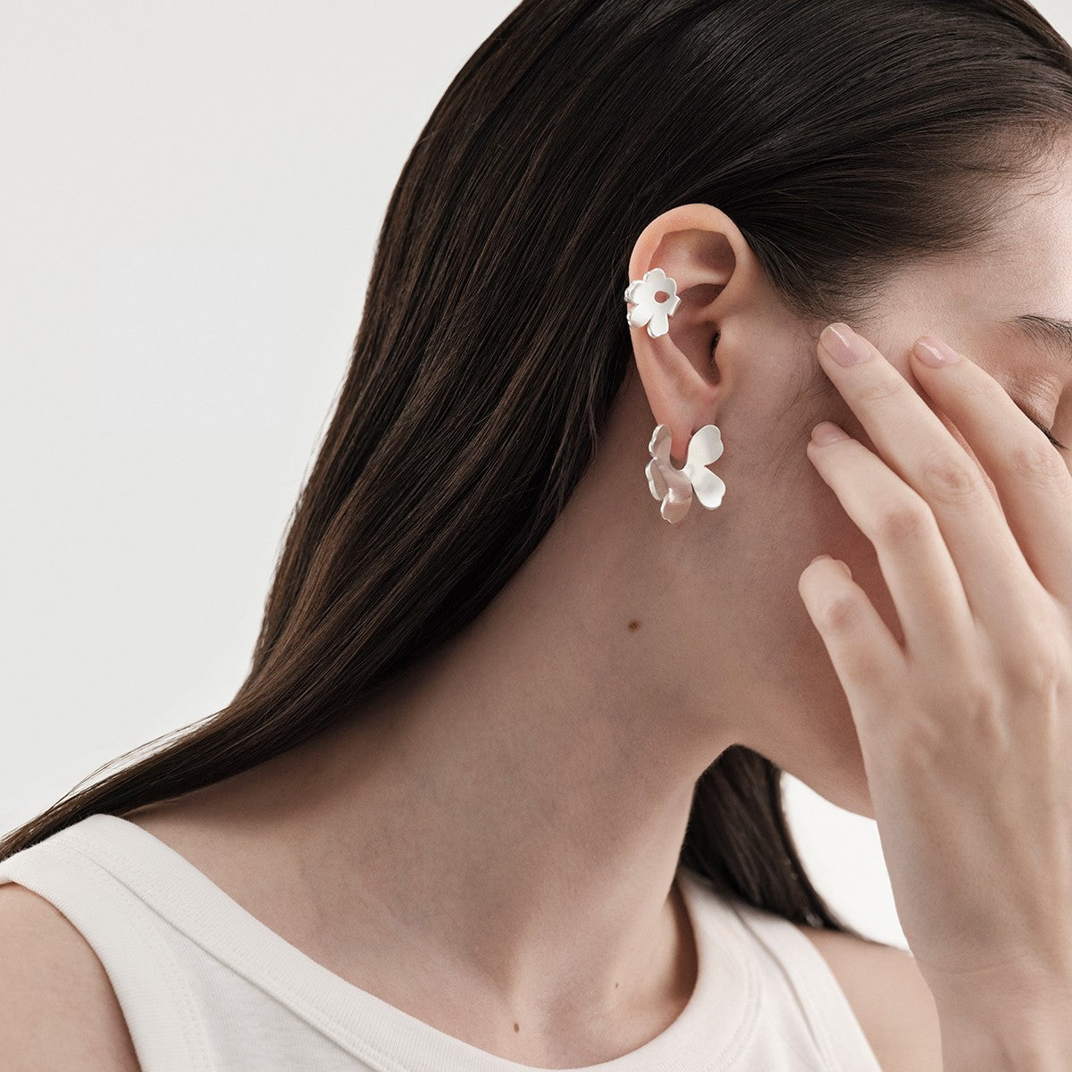 Kalevala x Marimekko Unikko Silver Earrings - Anniversary Edition