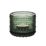 iittala Kastehelmi Pine Green Candle Holder