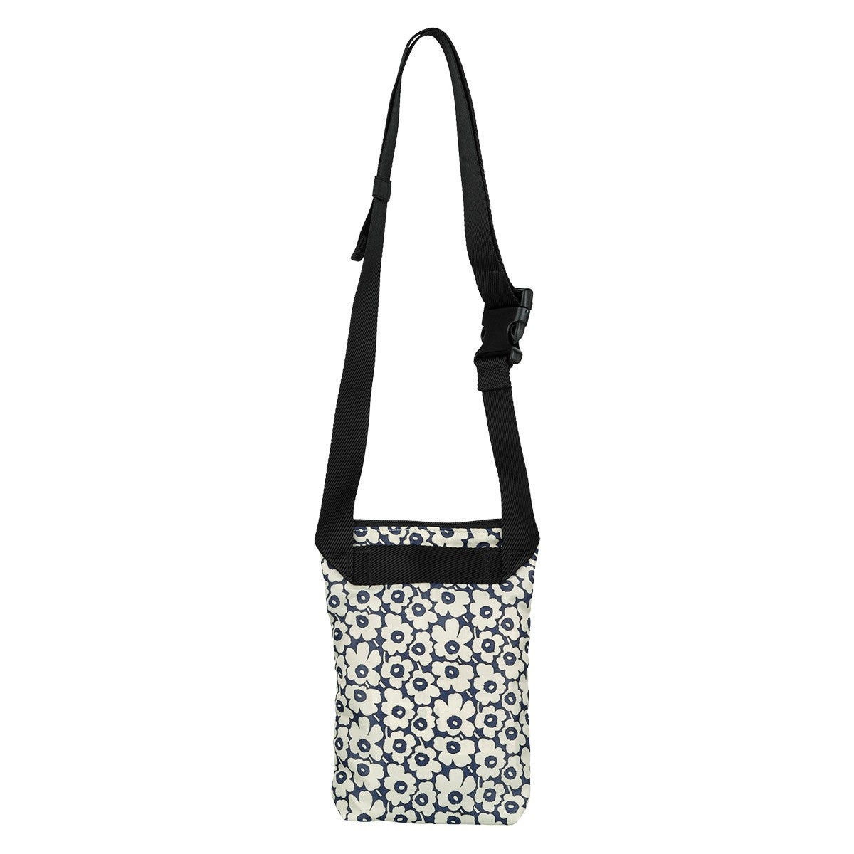 Marimekko Mini Unikko Cream / Dark Blue Neat Phone Pocket Bag