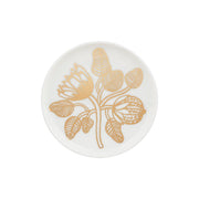 Marimekko Tiara Gold / White Snack Plate