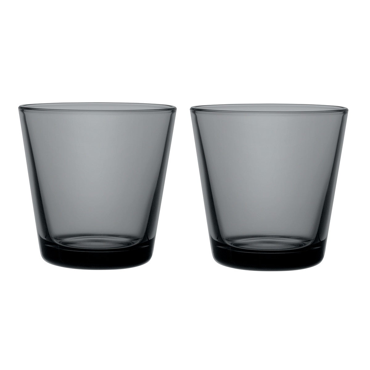 iittala Kartio Dark Grey Medium Tumblers - Set of 2