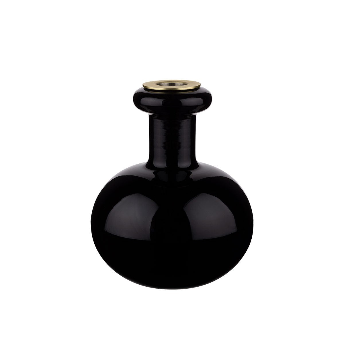 Marimekko Butticula Black Candle Holder
