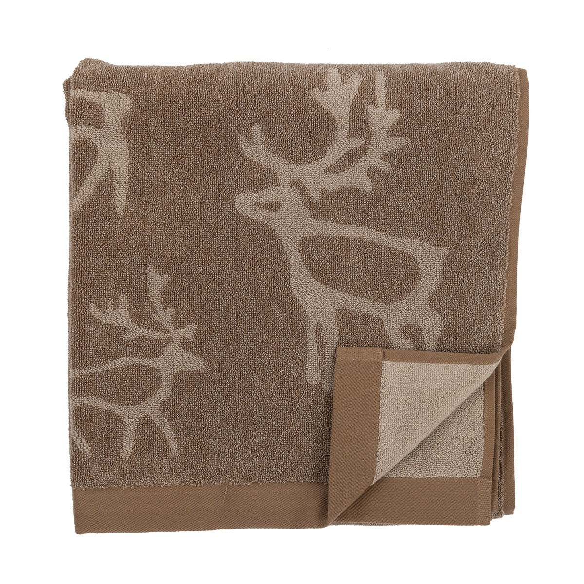 Pentik Saaga Brown Bath Towel