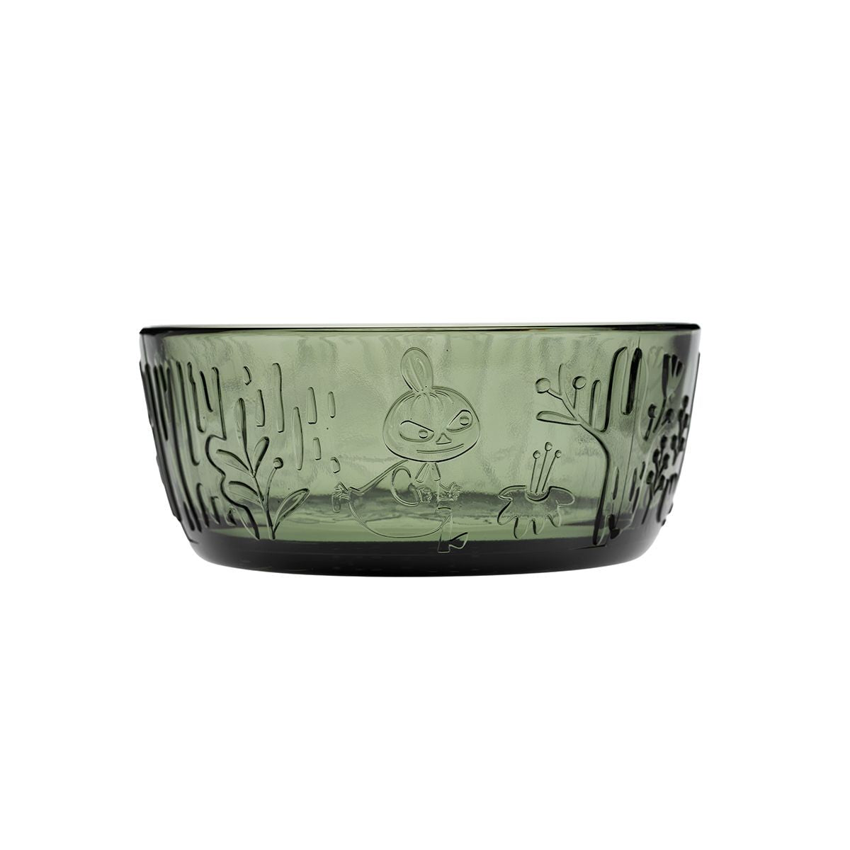 Arabia Moomin Mystical Forest Pine Green Dessert Bowl