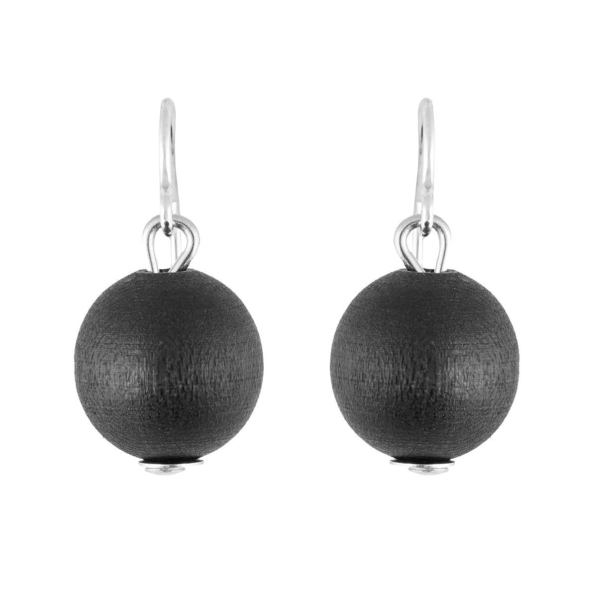 aarikka Karpalo Black Earrings