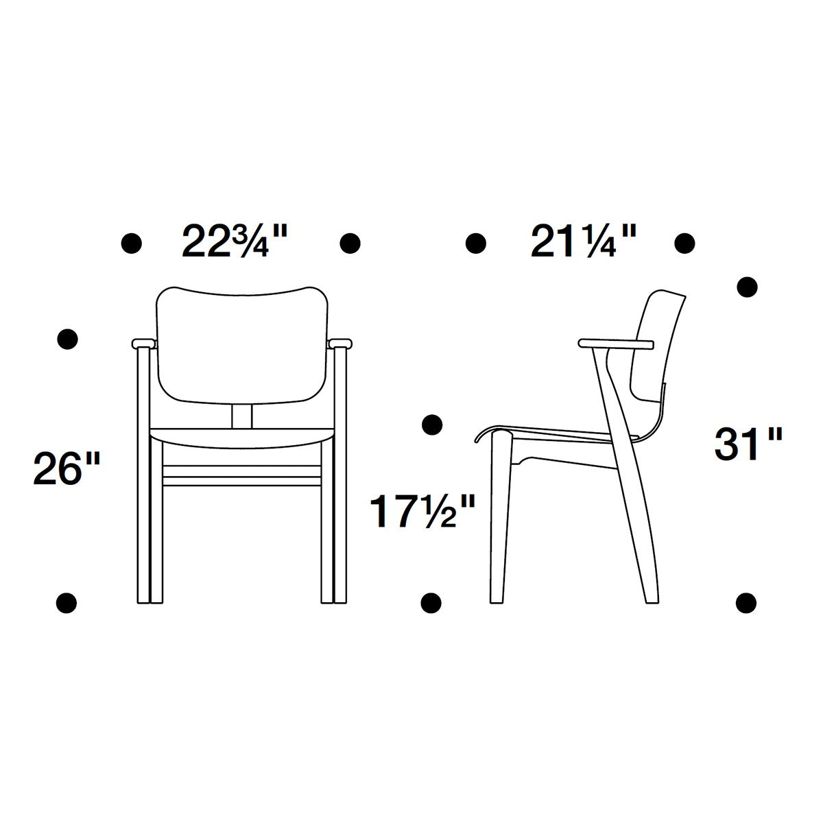Artek Domus Oak Chair