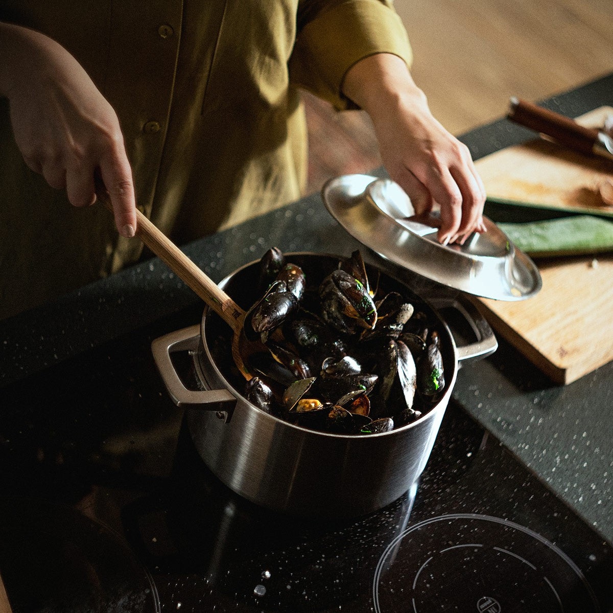 Fiskars Norden Stainless Steel Casserole - 3L