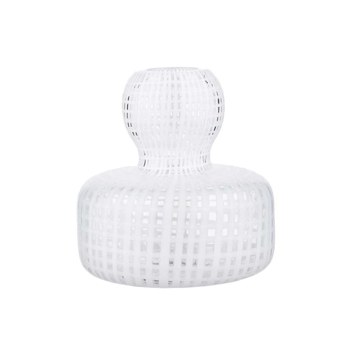 Marimekko Clear / White Flower Vase