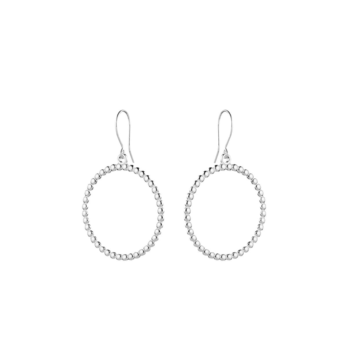 Kalevala Circle of Light Silver Earrings