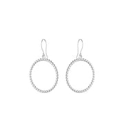 Kalevala Circle of Light Silver Earrings