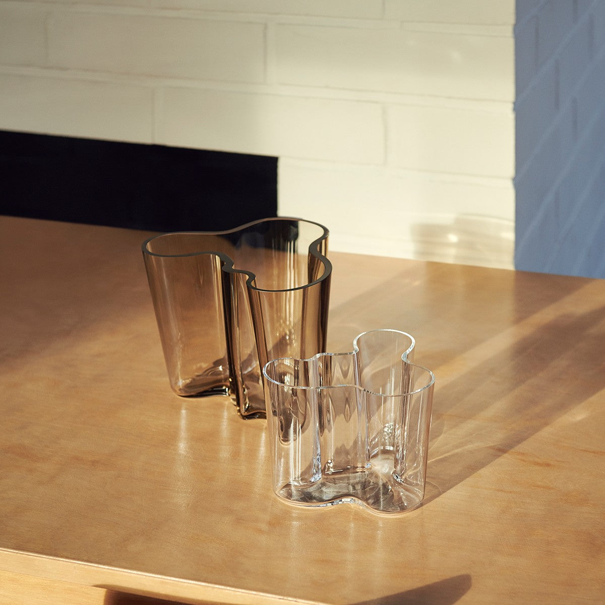 iittala Aalto Clear Vase - 4-3/4"